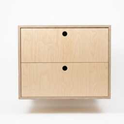 Floating Birch Plywood Bathroom Vanity - thumbnail 2