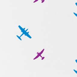 Airplane Wall Decal War Pattern Ww2 Sticker Kids Room Military Wall Nursery Bedroom Wallpaper Vinyl Decals Home Decor Stickers - thumbnail 2