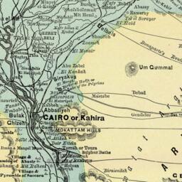 Map Of Egypt - Vintage Geography Wall Art Archival Reproduction - thumbnail 3