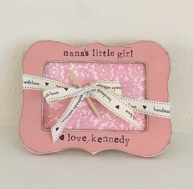 Grandma Picture Frame Personalized, Cute Gfit From Grandchild, Granddaughter, Grandson - image 1