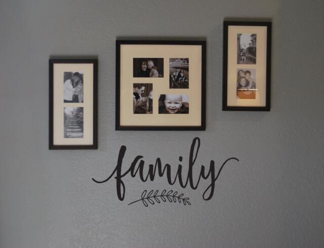 "Vinyl Wall Art Decal - ""Family" - image 1
