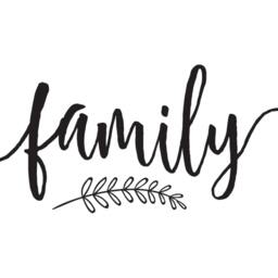 "Vinyl Wall Art Decal - ""Family" - thumbnail 2
