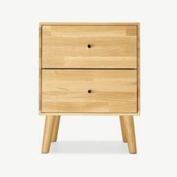 Oak Nightstand Cube No. 2 - thumbnail 4