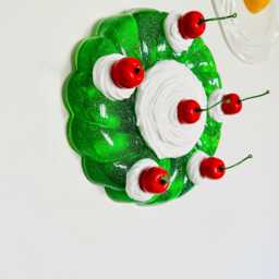 Jelly Cake Wall Hanging/Funky/ Kitschy/ Glitter/ Fake Food/ Pop Art - thumbnail 3