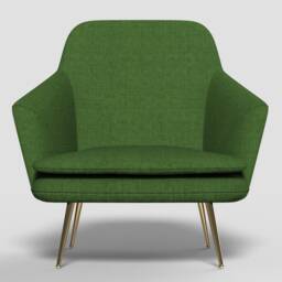 Tapered Gold Sofa Legs & Ottoman Legs, Mid Century - thumbnail 3
