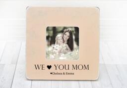 Mothers Day Gift For Mom Personalized Picture Frame We Love You From Kids Daughter Son Grandchildren, Holiday - thumbnail 1