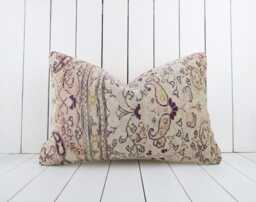 Handmade Vintage Turkish Kilim Pillow Cover 16x24 Decorative Cushion - thumbnail 1