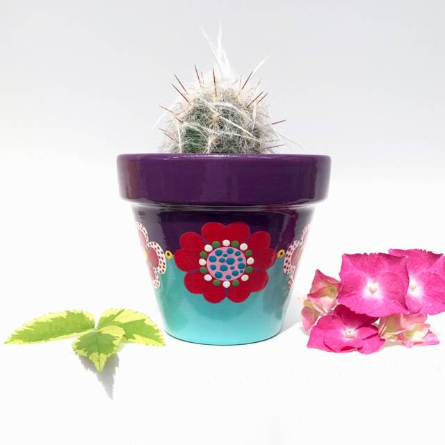 Flowerpot For Small Plants, Cactus Pot, Indoor Flowerpot - image 1