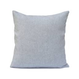 Light Grey Silver Pillow, Decorative Throw Pillow Cover, Cushion Accent Linen Blend Sparkles Boutique Modern Pillows - thumbnail 1
