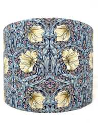 William Morris Lamp Shade, Pimpernel Navy Blue, For Standard Lamps Or Ceiling Lights