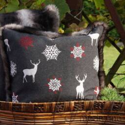 Cushion Cover With Faux Fur 40 X cm - thumbnail 2