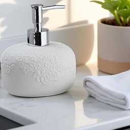 Floral Bathroom Set Elegant Soap Dispenser - thumbnail 4