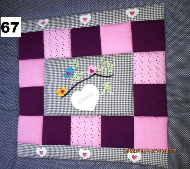 Baby Blanket, Quilt, Patchwork Crawl Children's Blanket