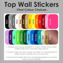 Cloud Wall Decals - Faces, Nursery Vinyl Stickers [16 Stickers] - thumbnail 4