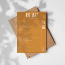 Personalised Set List Print, Custom Music Poster, Choose Any Concert Song List Favourite Artist Band Gig Merch, Gifts For Him - thumbnail 3