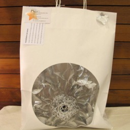 Chandelier Silver Gray Rose Petals - thumbnail 2