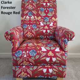 Fryetts Hartley Hare Fabric Adult Chair Rabbits Armchair Bunnies Animals Natural Beige Or Duck Egg Nursery Bedroom - thumbnail 4