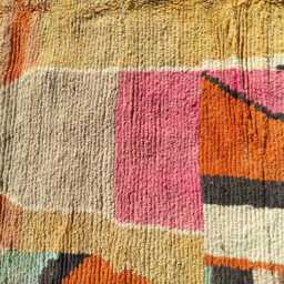 Custom Beni Ourain Rug Handmade Moroccan Wool Area Rug - thumbnail 3