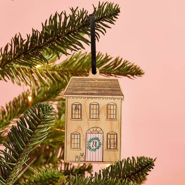 Personalised New Home Christmas Bauble - image 1