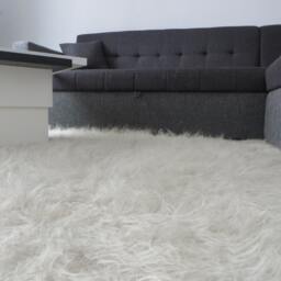 Handwoven Wool Flokati Throw Blanket Fuzzy Shag Bed Cover - thumbnail 4
