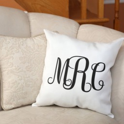 Personalized Pillow, Pillow Cover, Custom With Monogram, Home Sweet Decorative Pillows, Designer - thumbnail 2