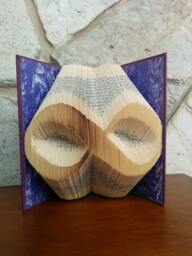 Infinity - Folded Book Art Fully Customizable, Symbol Forever - thumbnail 1