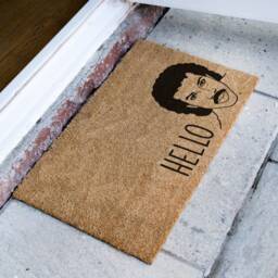 Hello Door Mat - Lionel Richie Lyric Doormat Custom New Home Gift Housewarming Personalized - thumbnail 2