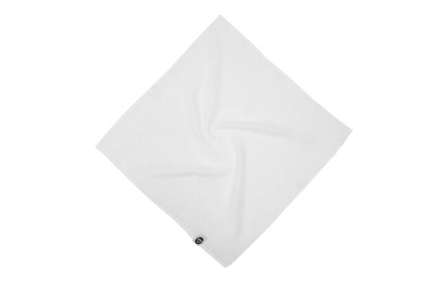White Baby Eco-Friendly Burp Cloth in Natural Linen, Swaddle Blanket - image 1
