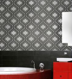 Wall Stencil Moroc-N-Roll - Beautiful Trendy Moroccan Stencils For Diy Wall Decor - thumbnail 1