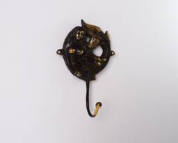 Bronze Mermaid Hook, 6 Inch Figurine, Wall Art, Unique Miniature, Handmade, Room Decor, Gift For Him, Healing Gift, Mother Day