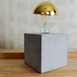 Cube Concrete Lamp - thumbnail 2