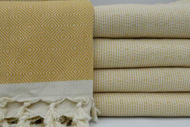 "Diamond Blanket, Large Towel, Throws, Turkish Bedspread, Turkish Blanket, 79""x95" - image 1