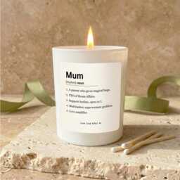 Mum Definition Soy Candle, New Mother's Day, Birthday, Christmas Gift - thumbnail 1