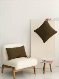 Light Green High Quality Linen Throw Pillow Cover, Bohemian Olive Lumbar Case, Soft Any Size Cushion Invisible Zip