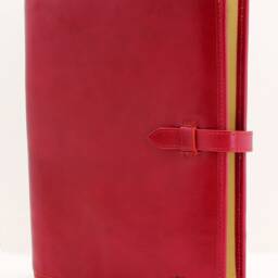Clipboard A4 Leather, Presentation Folder A4, Leather Compendium, Portfolio Clipboard, Business Folio A4 Red - thumbnail 3