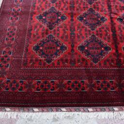 Afghan Bukhara Rugs, Custom Size, Top Quality Rugs, Gorgeous Knotted Turkmen Tribal Living Room Large Oriental Carpet - thumbnail 3