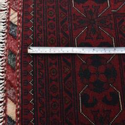 Afghan Bukhara Rugs, Custom Size, Top Quality Rugs, Gorgeous Knotted Turkmen Tribal Living Room Large Oriental Carpet - thumbnail 4