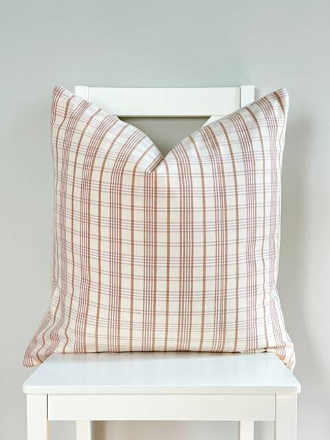 Brown Tribal Hemp Hand Woven Natural Dye Color Hmong Lumbar Pillow Cover - image 1