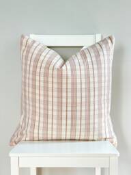 Brown Tribal Hemp Hand Woven Natural Dye Color Hmong Lumbar Pillow Cover - thumbnail 1