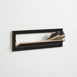 Fl??pps Shoe Rack 80x27-1 - Black - thumbnail 3