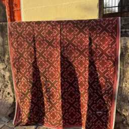 Artisan Crafted Kantha Throw Hand Stitched Carpet Pattern Boho Home Decor Piece - thumbnail 3