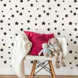 Twinkle Allover Stencil - Cheaper Than Wallpaper Whimsical Wall Art For A Quick Room Makeover - thumbnail 2