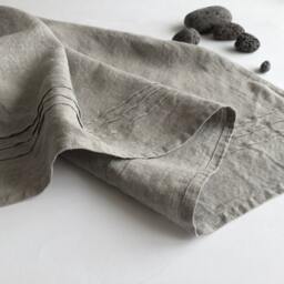 Linen Bath Towel - Large Sauna/ Spa Natural Color Linen Eco Friendly Linen - Bathroom Favors - Gift - thumbnail 3
