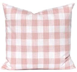 Blush Slub.check.pillow Covers.nursery Pillows.toss Pillows.throw Pillows.slipcovers.pillow Covers - thumbnail 1