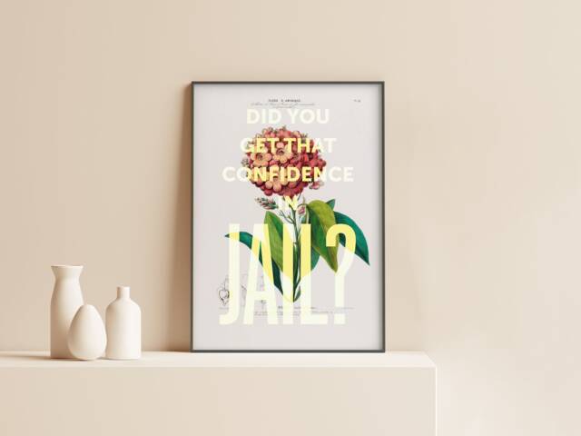 Real Housewives Print Jackie Goldschneider Quote Poster - image 1