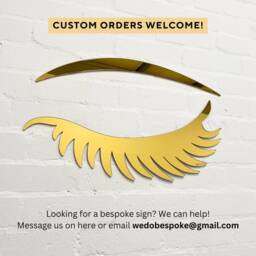 3D Lips Acrylic Wall Sign - Lip Filler Botox Lounge Decor Gold Mirror Beauty Room Perfect For Aesthetics Clinics & Reception Areas - thumbnail 4