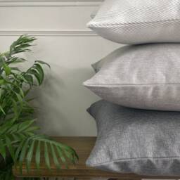 Taupe - Outdoor Garden Handmade Cushion Covers - thumbnail 3