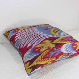 Hand Dyed Ikat Pillow Cover - thumbnail 3