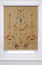 Grotesque Wall Art Custom Made Printed Window - Vnt16 Roller Blind Regular Or Blackout Shade, Chain Cordless - thumbnail 1