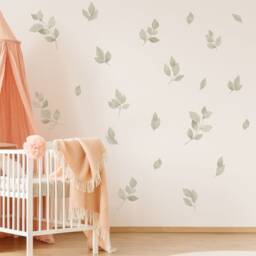 Blossom Branches & Leaves Wall Decals, Plastic-Free Stickers - thumbnail 2